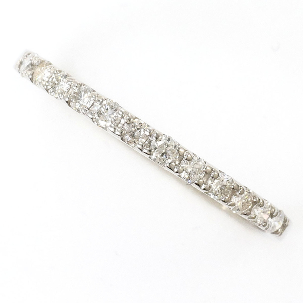 VINTAGE Silver Diamond Ring
